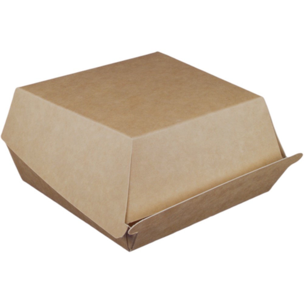 Vienkartinė dėžutė mėsainiui (15 x15 x 80 cm, 100 vnt.)