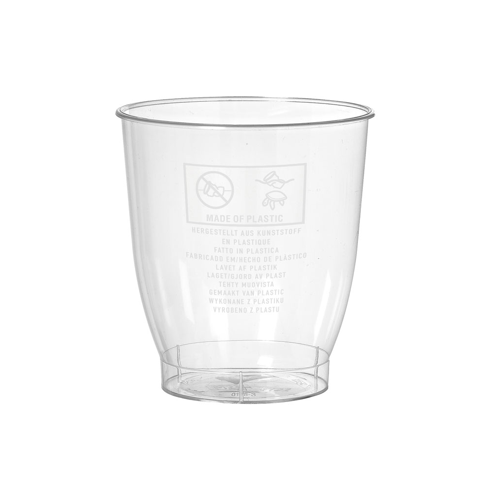 Vienkartinė stiklinė CRYSTALLO (200 ml., 30 vnt.)