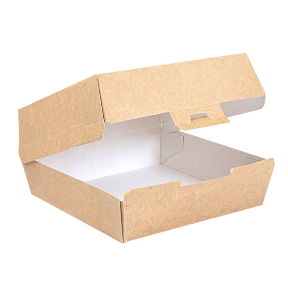 Dėžutė hamburg nanokartono ruda 17,5x18x7,5 cm (50)