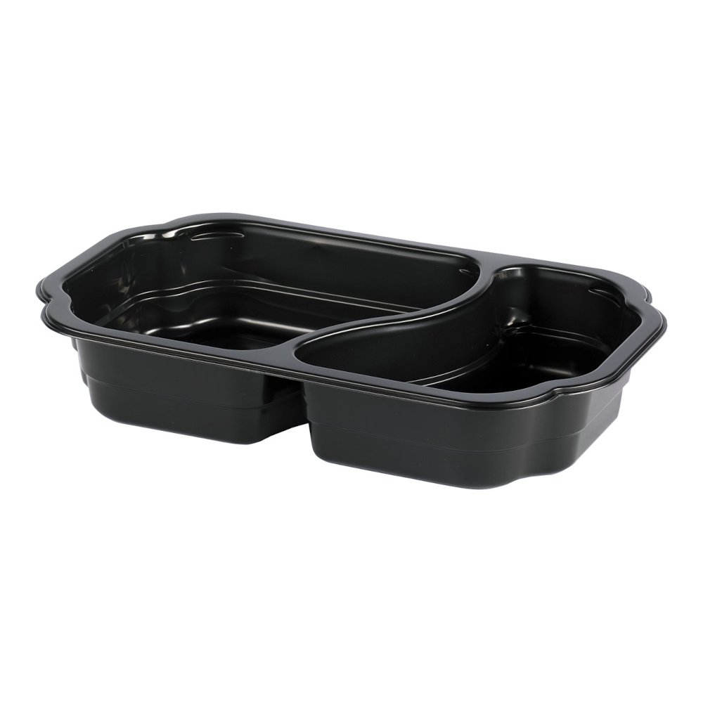 Vienk. DF 250x159x43mm 700/400ml.Miner juodas TA
