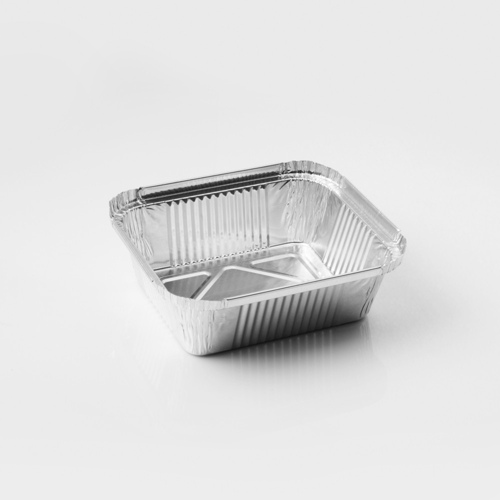 Vienk indelis 450 ml aliuminio 145x120x40 (100)