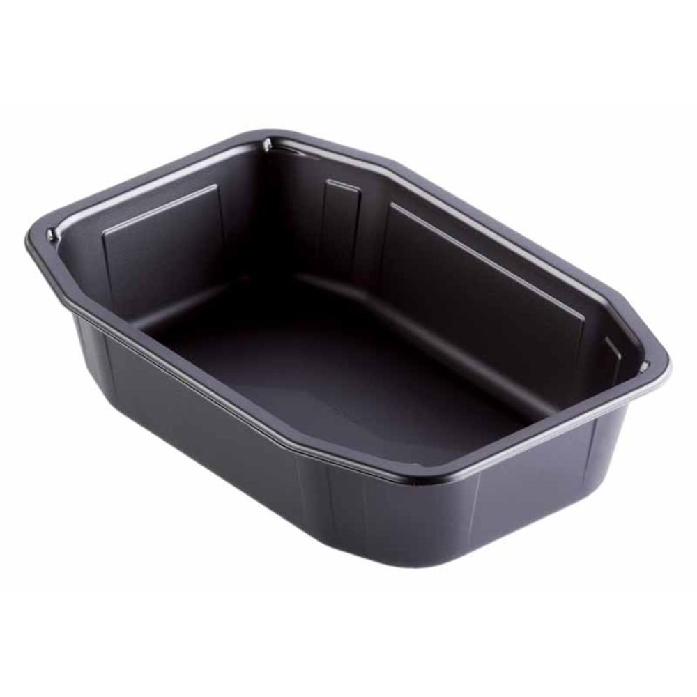 Vienk. DF 215x148x50 mm,1000 ml, juodas HRM