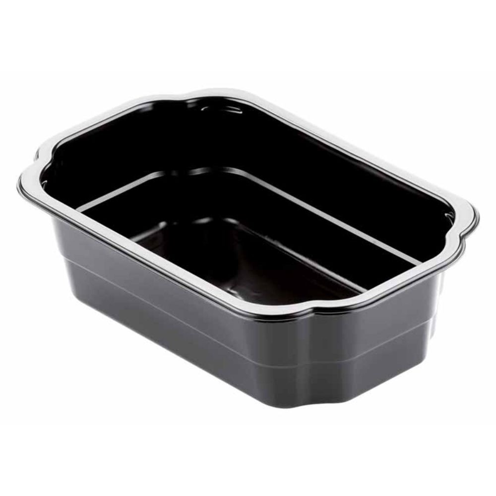 Vienk. DF 250x159x70 mm,1750 ml,juodas TA